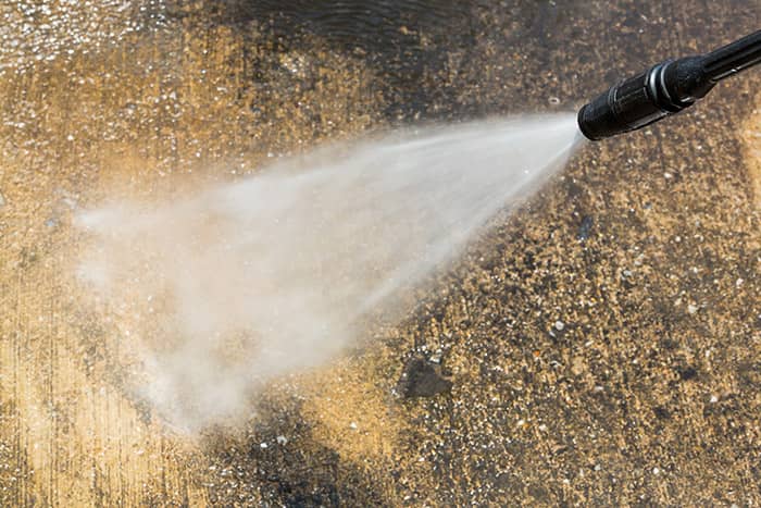 Pressure washing image